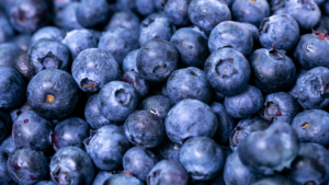 Blueberries grown with KYMINASI PLANTS Crop Booster