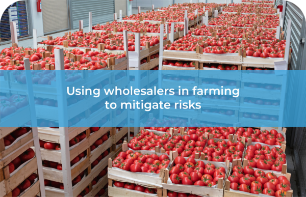 Using Farm wholesalers to mitigate risks