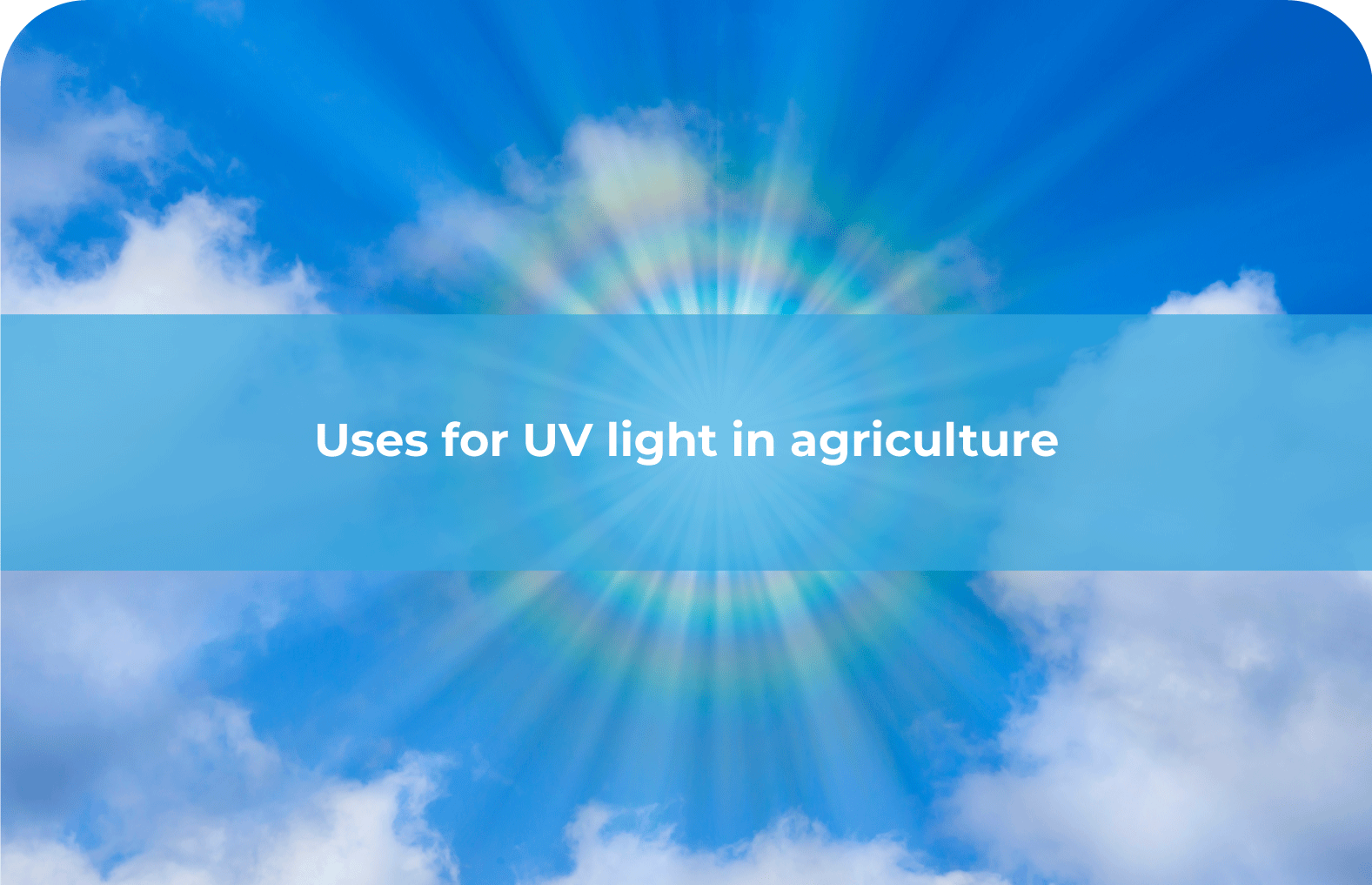 2+ uses for UV light Farming LiveFarmer UK